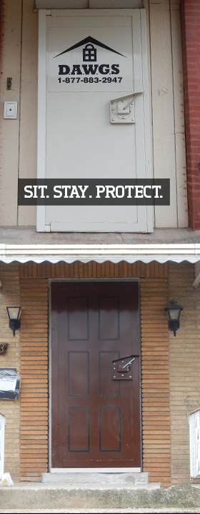 Steel Door Guards - Door and window guard systems prevents zombie properties