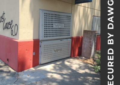 Houston, TX vacant properties are secured by DAWGS steel door and window guards. Realtors, homeowners, and investors trust DAWGS to protect their assets.