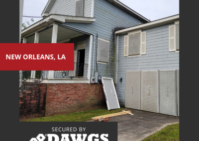 DAWGS for Vacant property security - New Orleans, LA